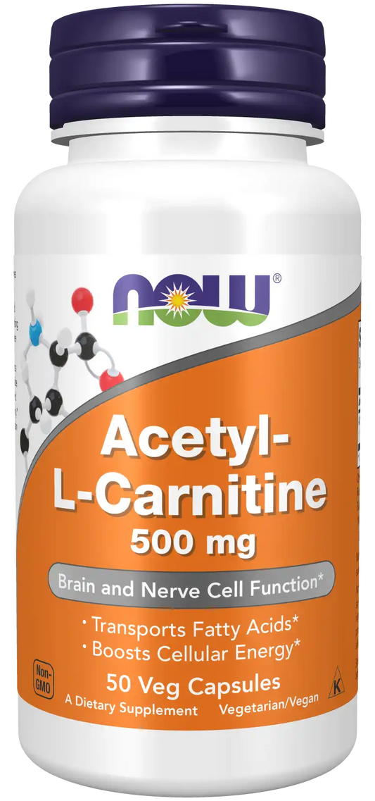 Acetyl-L-Carnitine 500 mg Veg Capsules
