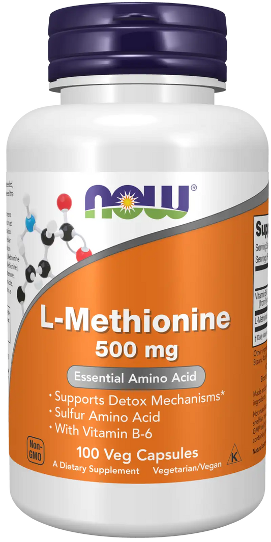 L-Methionine 500 mg Veg Capsules