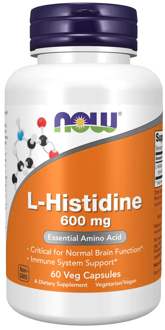 L-Histidine 600 mg Veg Capsules