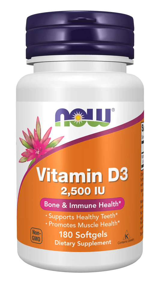 Vitamin D3 2500 IU Softgels