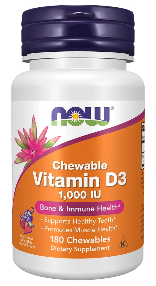 Vitamin D3 1,000 IU Chewables