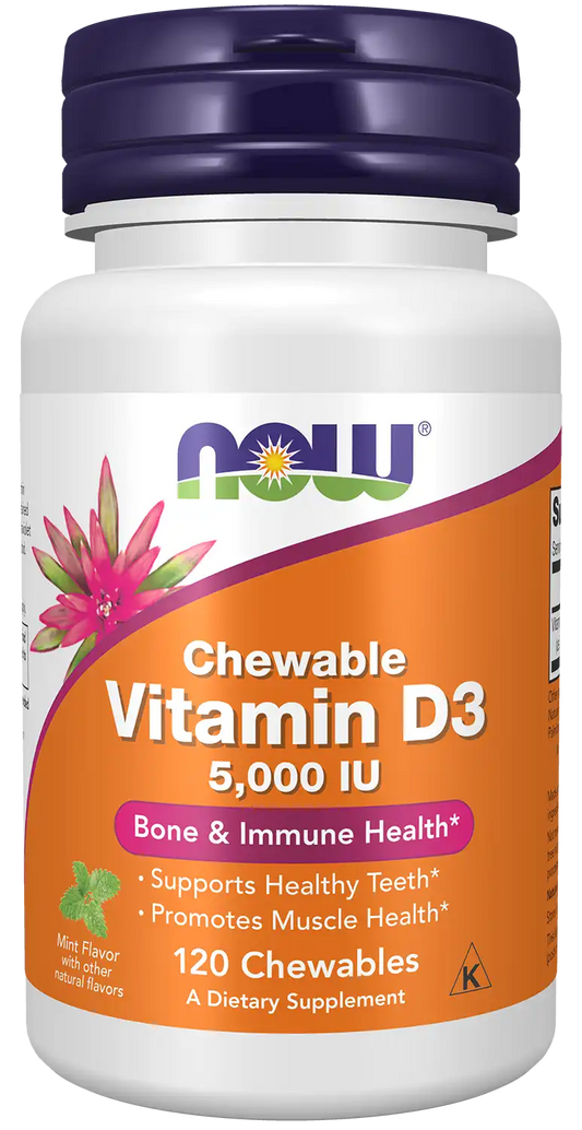 Vitamin D3 5000 IU Chewables