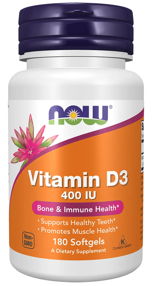 Vitamin D3 400 IU Softgels