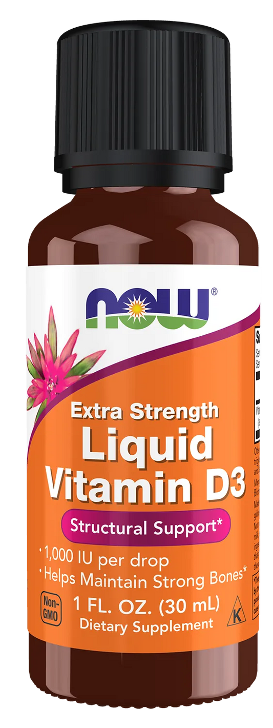 Vitamin D3 Liquid, Extra Strength