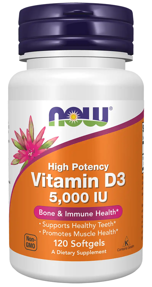 Vitamin D3 5000 IU Softgels