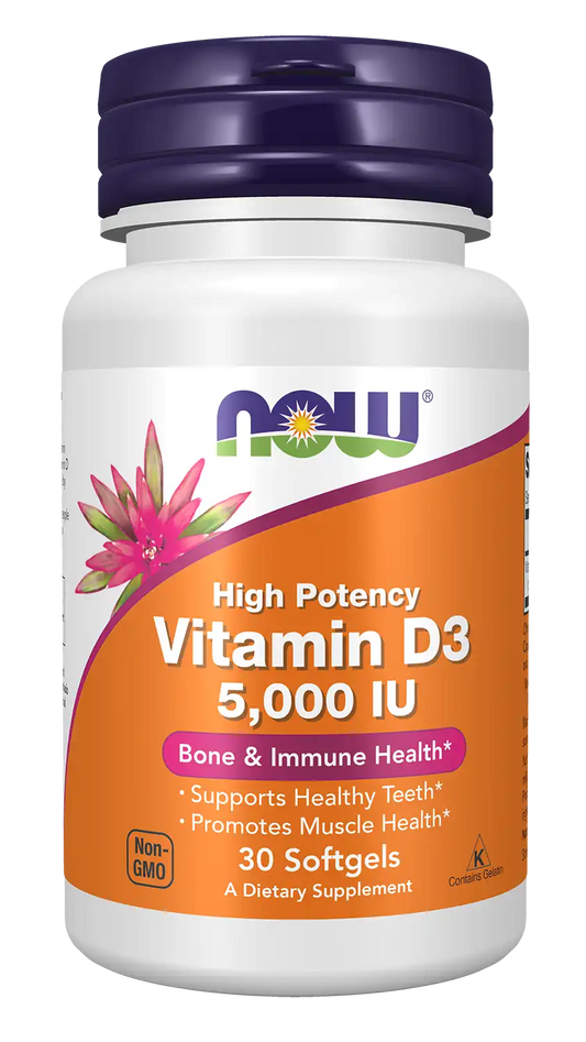 Vitamin D3 5000 IU Softgels