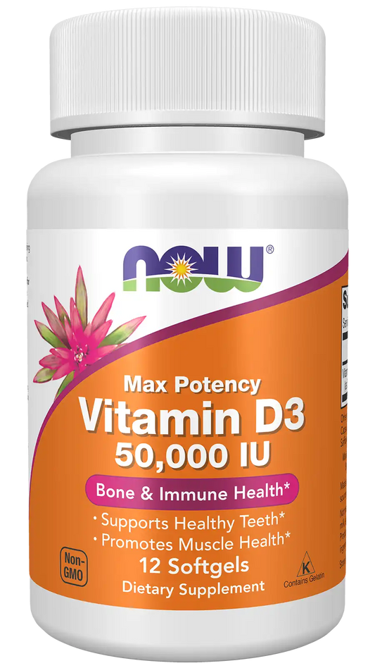 Vitamin D3 50,000 IU Softgels