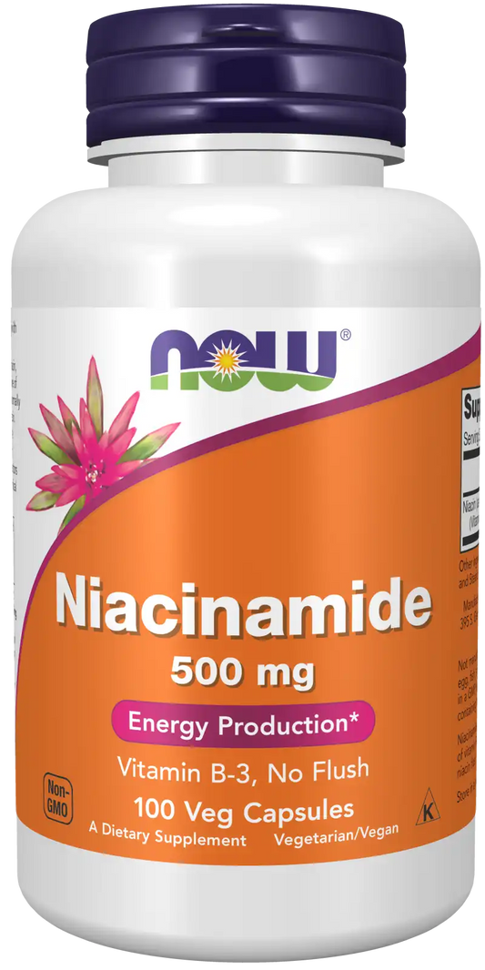 Niacinamide (B-3) 500 mg Veg Capsules