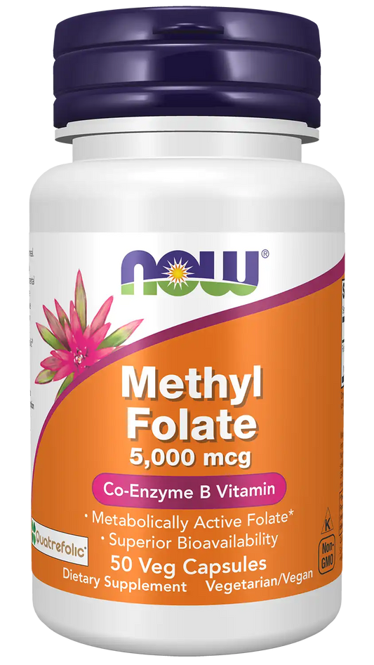 Methyl Folate 5000 mcg Veg Capsules