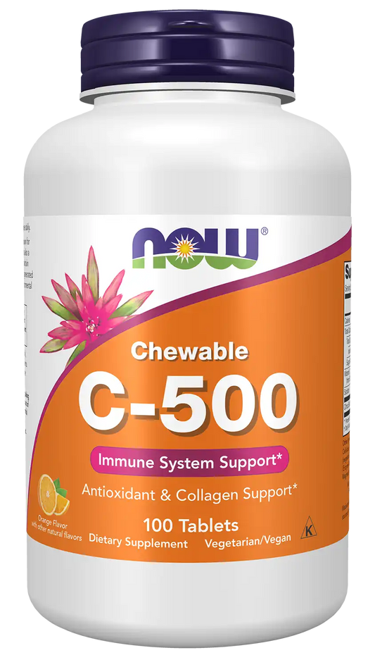 Vitamin C-500 Orange Chewable Tablets