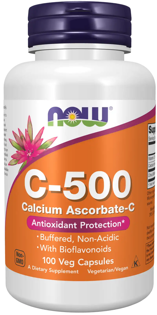 Vitamin C-500 Calcium Ascorbate-C Veg Capsules