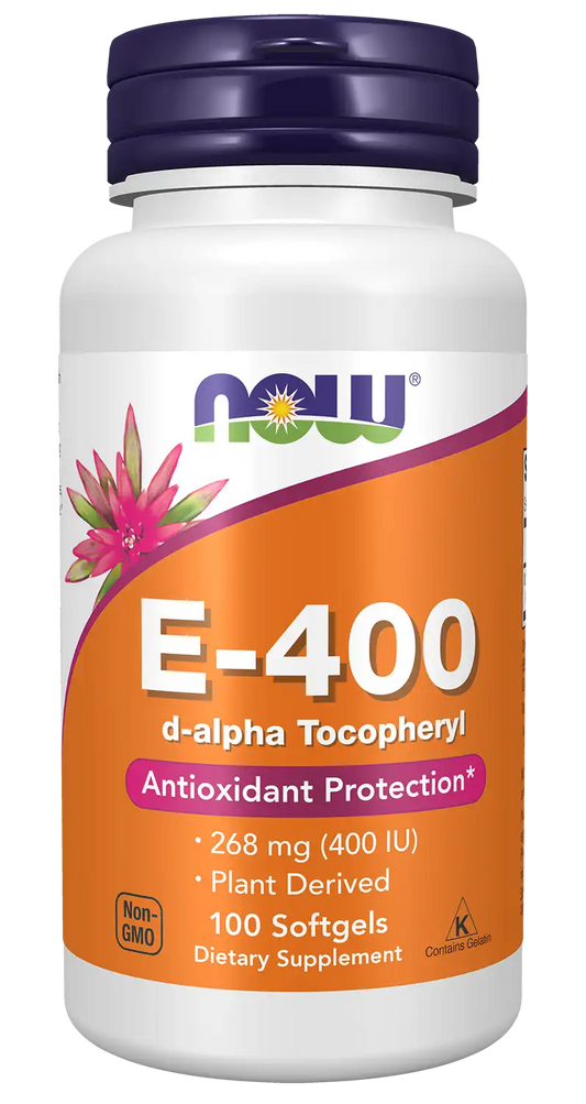 Vitamin E-400 D-Alpha Tocopheryl Softgels