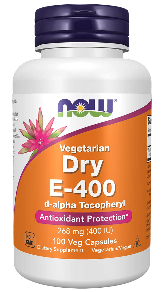 Vitamin E-400 Vegetarian Dry Veg Capsules
