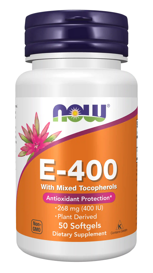 Vitamin E-400 With Mixed Tocopherols Softgels