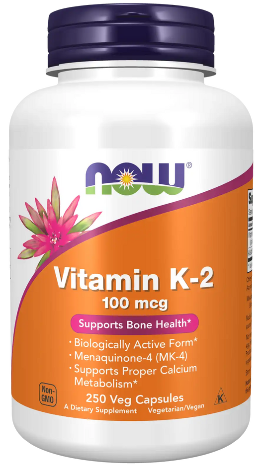 Vitamin K-2 100 mcg Veg Capsules