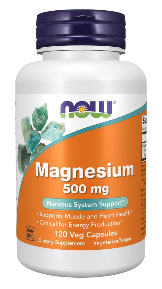 Magnesium 500 mg Veg Capsules