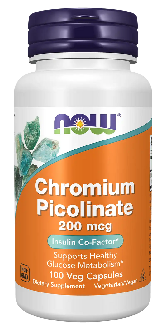 Chromium Picolinate 200 mcg Veg Capsules