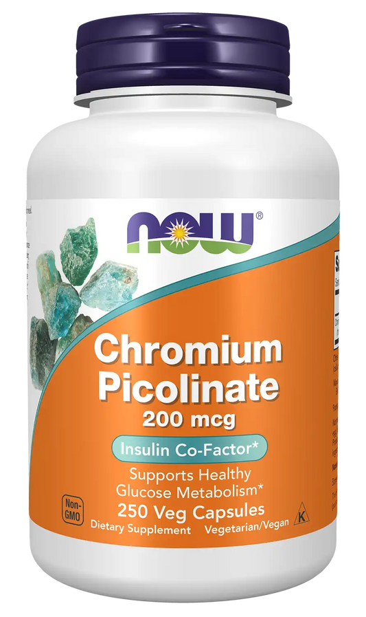 Chromium Picolinate 200 mcg Veg Capsules