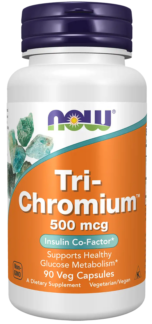 Tri-Chromium™ 500 mcg with Cinnamon Veg Capsules
