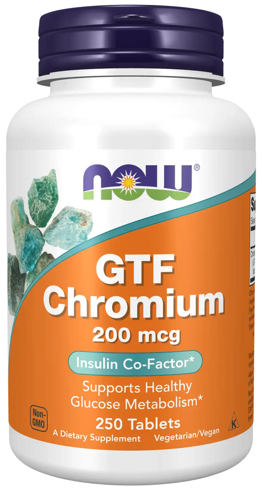 GTF Chromium 200 mcg Tablets