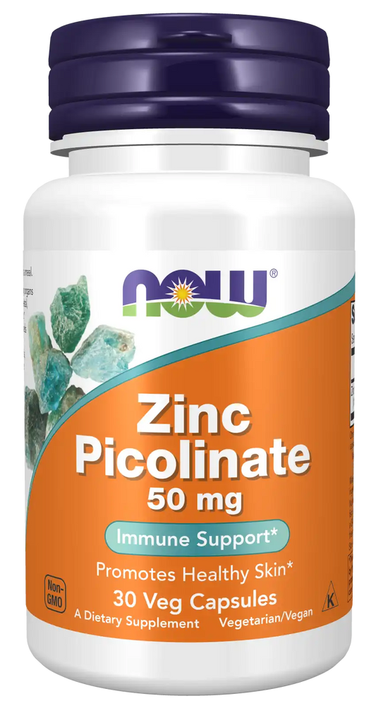 Zinc Picolinate 50 mg Veg Capsules