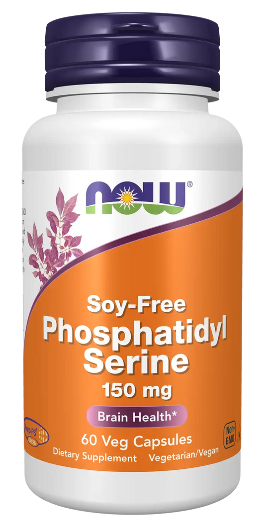 Phosphatidyl Serine, Soy-Free 150 mg Veg Capsules