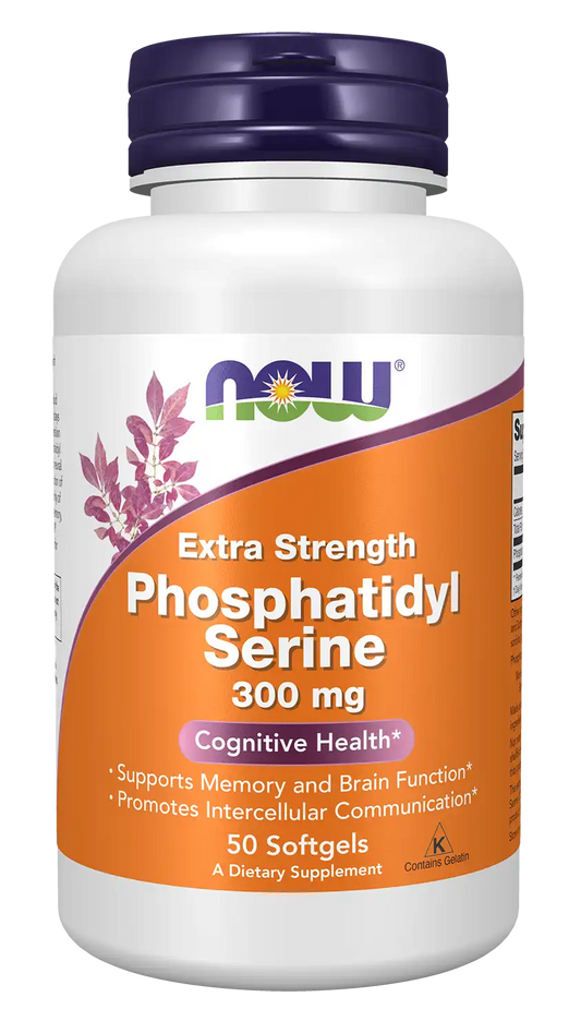 Phosphatidyl Serine, Extra Strength 300 mg Softgels