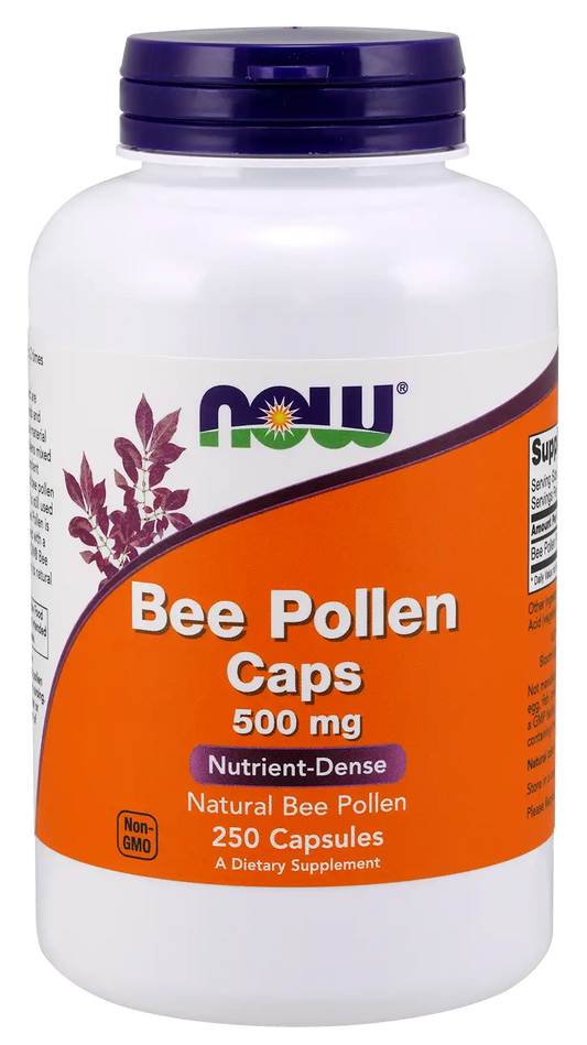 Bee Pollen 500 mg Capsules