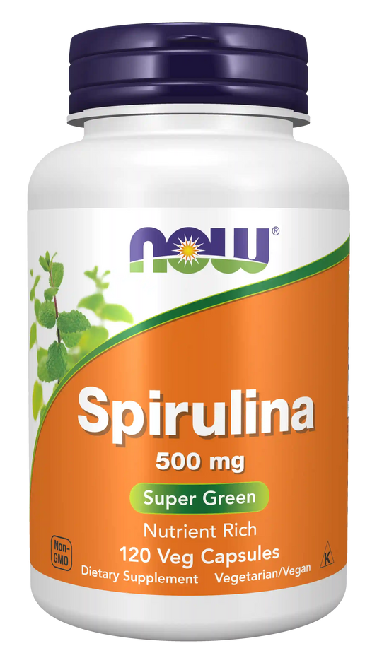 Spirulina 500 mg Veg Capsules