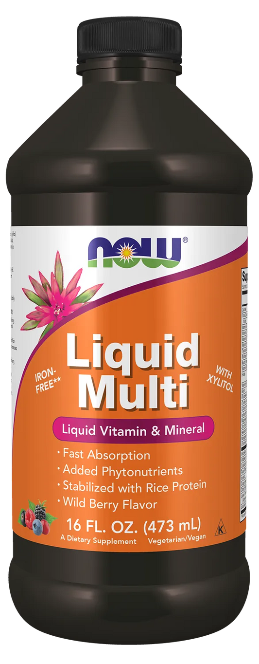 Liquid Multi, Wild Berry Flavor