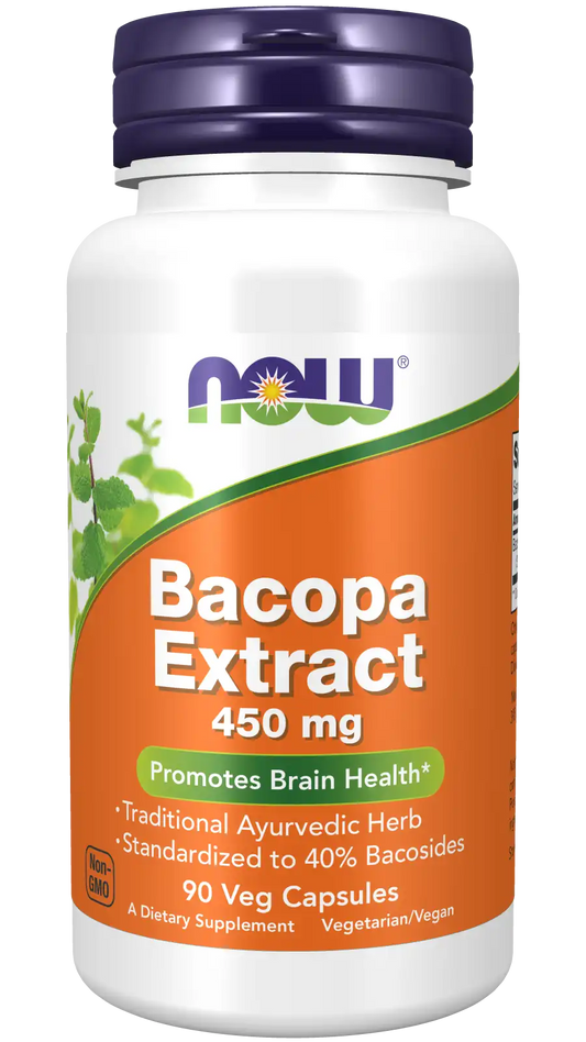 Bacopa Extract 450 mg Veg Capsules