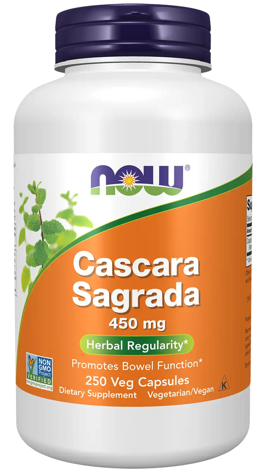 Cascara Sagrada 450 mg Veg Capsules