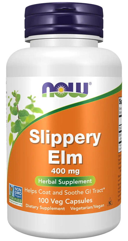 Slippery Elm 400 mg Veg Capsules