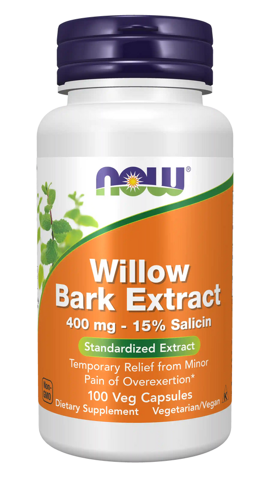 Willow Bark Extract 400 mg Veg Capsules