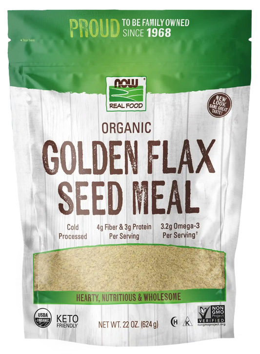 Golden Flax Seed Meal, Organic