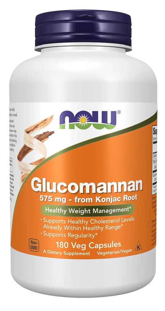 Glucomannan 575 mg Veg Capsules