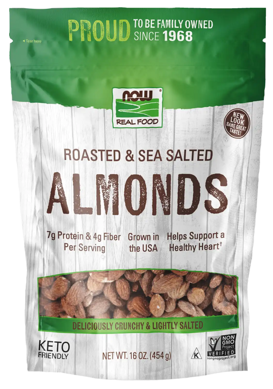 Almonds, Roasted & Sea Salted