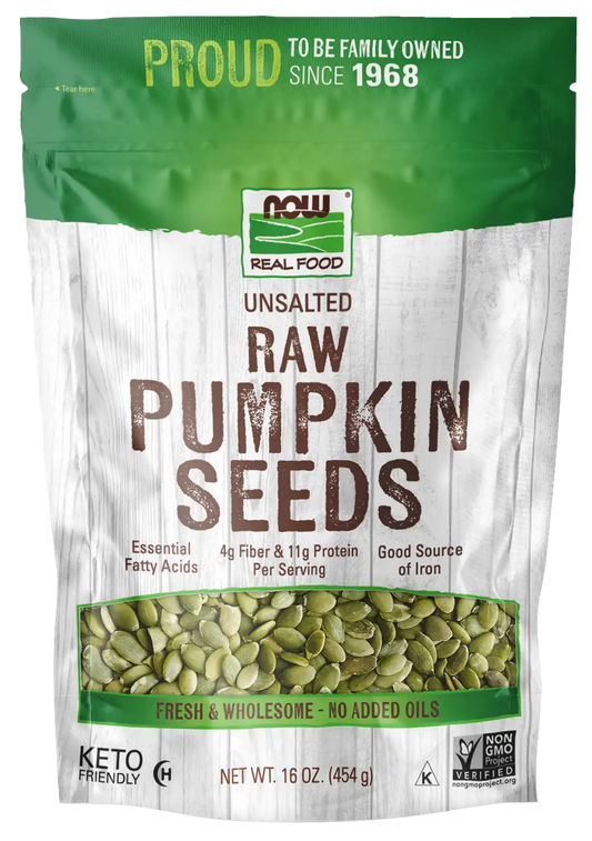 Pumpkin Seeds, Raw & Unsalted