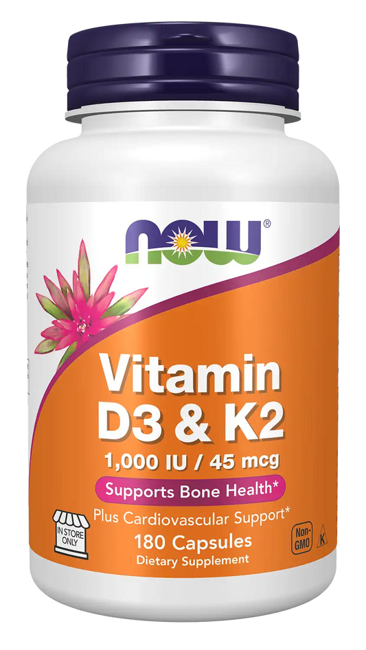 Vitamin D3 & K2 Capsules