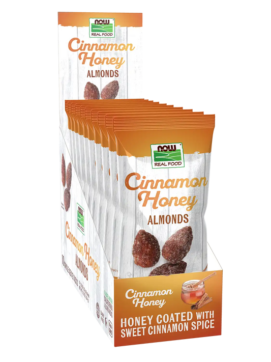 Almonds, Cinnamon Honey