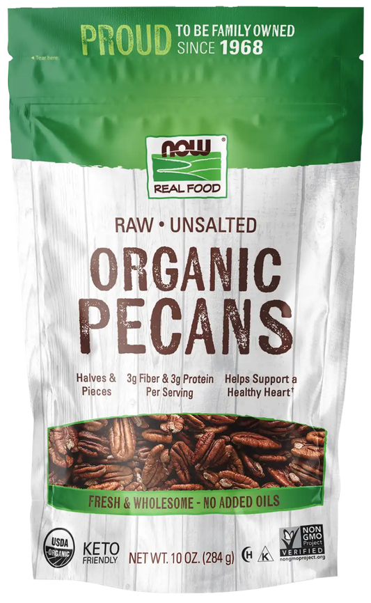 Pecans, Organic, Raw & Unsalted