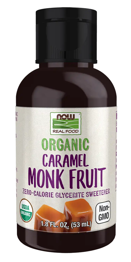 Monk Fruit Caramel Liquid, Organic