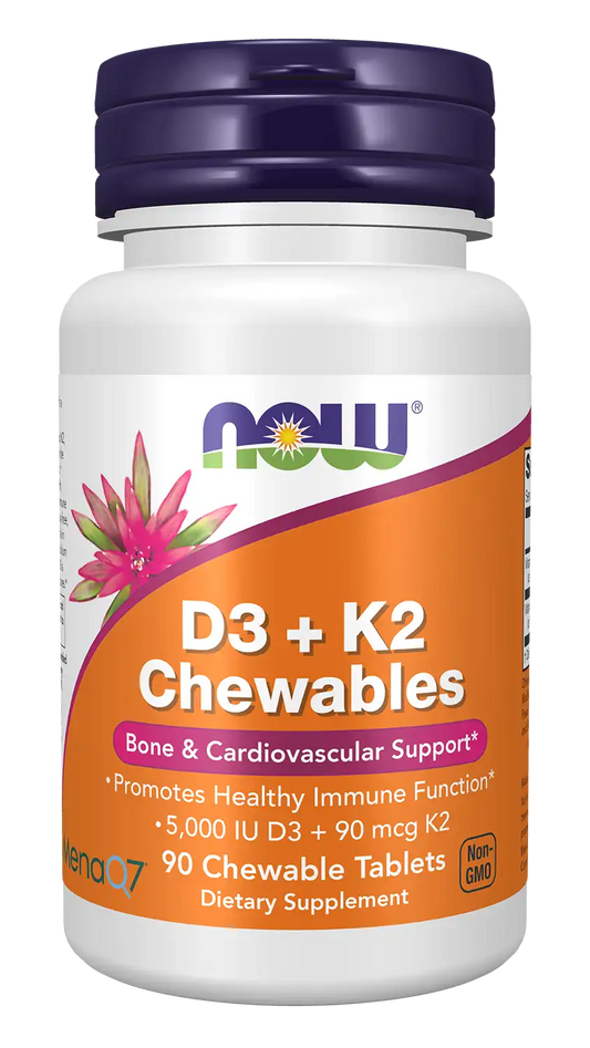 D3 + K2 Chewable Tablets