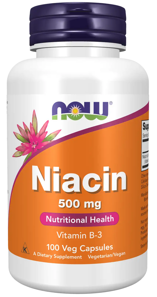 Niacin 500 mg Veg Capsules