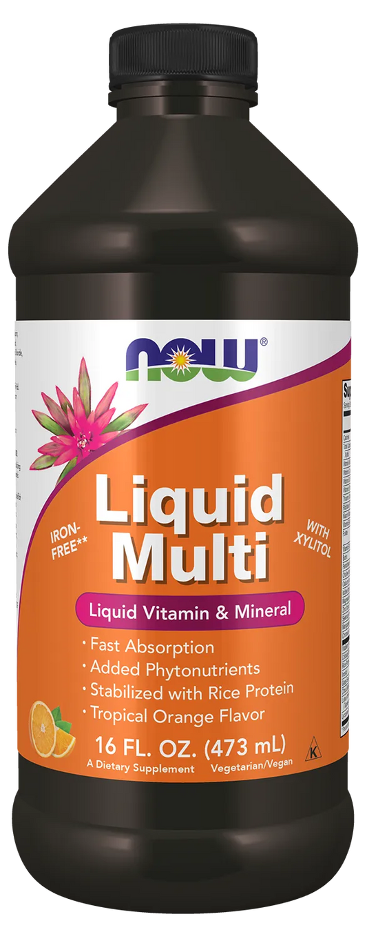 Liquid Multi, Tropical Orange Flavor