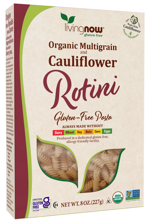 Cauliflower and Multigrain Rotini Pasta, Organic