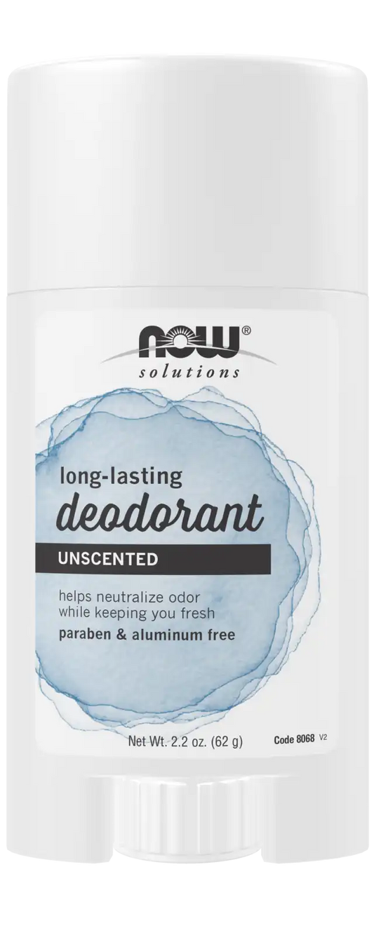 Long-Lasting Deodorant Stick, Unscented